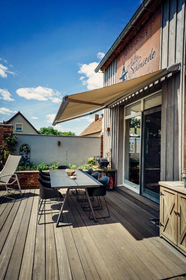 Alte Schmiede Mit Sauna, Pool Und Whirpool Im Aussenbereich Schoenstes Ferienhaus Der Lausitz Elsterheide Экстерьер фото