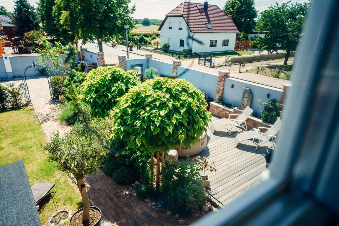 Alte Schmiede Mit Sauna, Pool Und Whirpool Im Aussenbereich Schoenstes Ferienhaus Der Lausitz Elsterheide Экстерьер фото