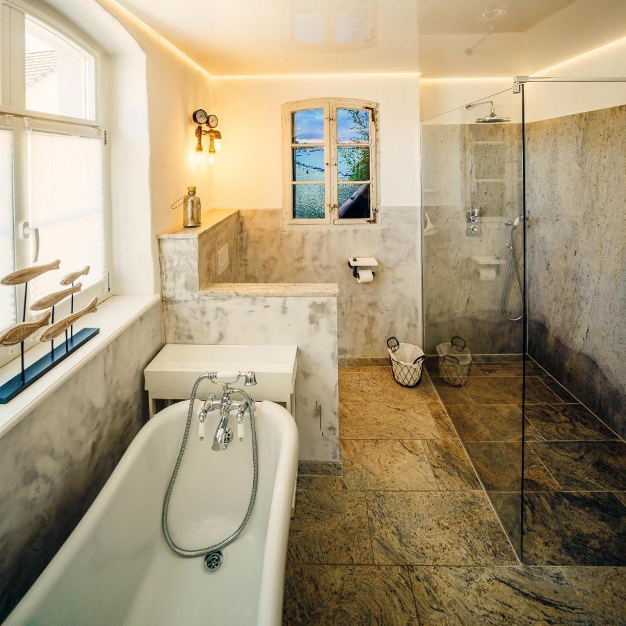Alte Schmiede Mit Sauna, Pool Und Whirpool Im Aussenbereich Schoenstes Ferienhaus Der Lausitz Elsterheide Экстерьер фото